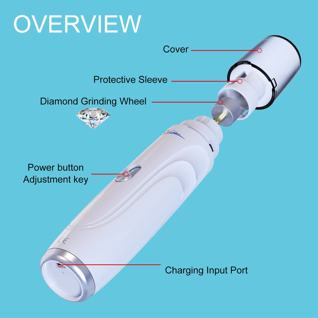 PawTrim Quiet Nail Grinder